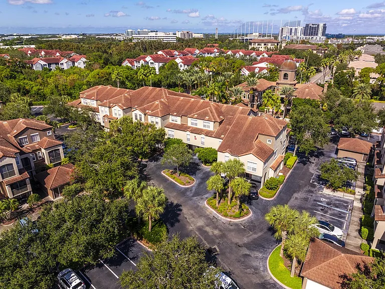 Apartment community view