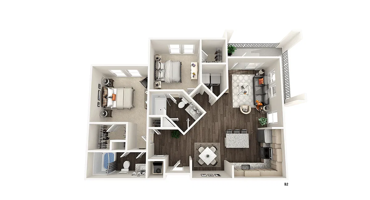 Floor plan B2
