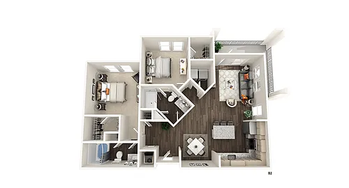 Floor plan B2