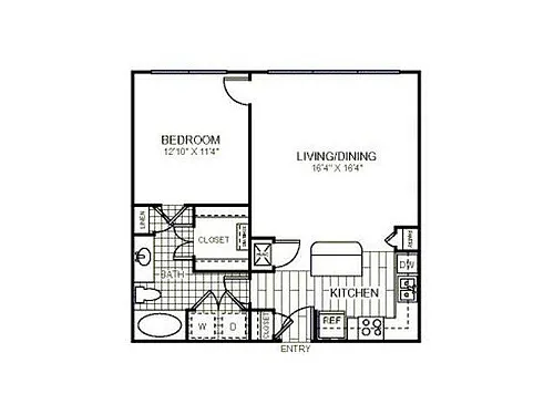 Floor plan The Fiesta (A1)