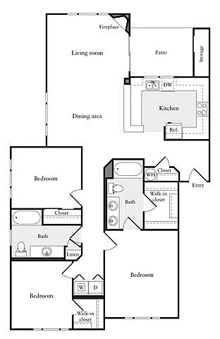 Floor plan 3X2