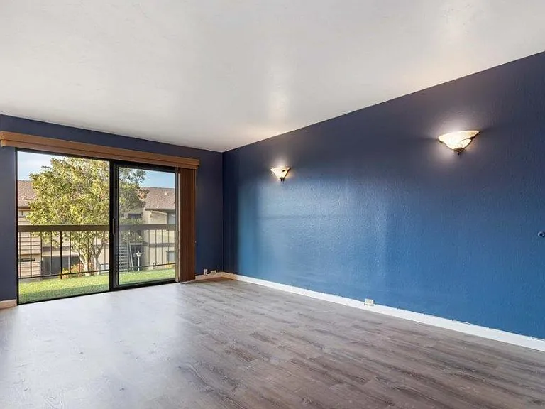 Living room to outside patio.