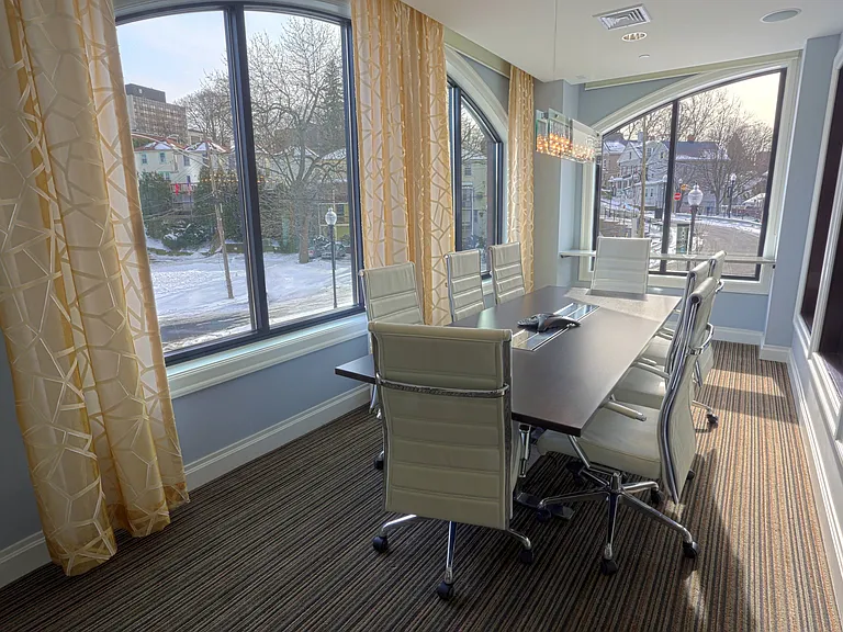 Meetings with a view with these oversized windows