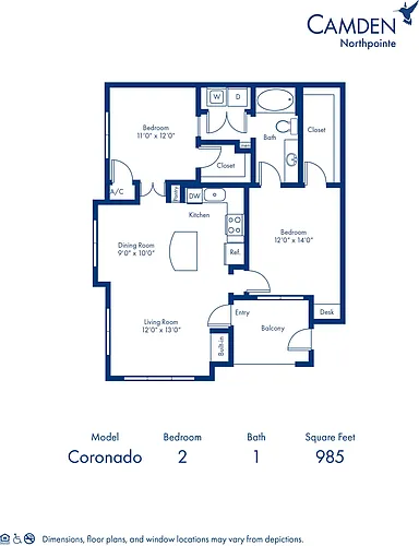 Floor plan Coronado