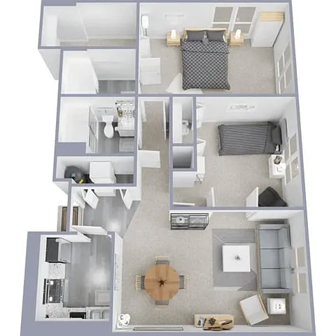 Floor plan Table Mountain Crestview