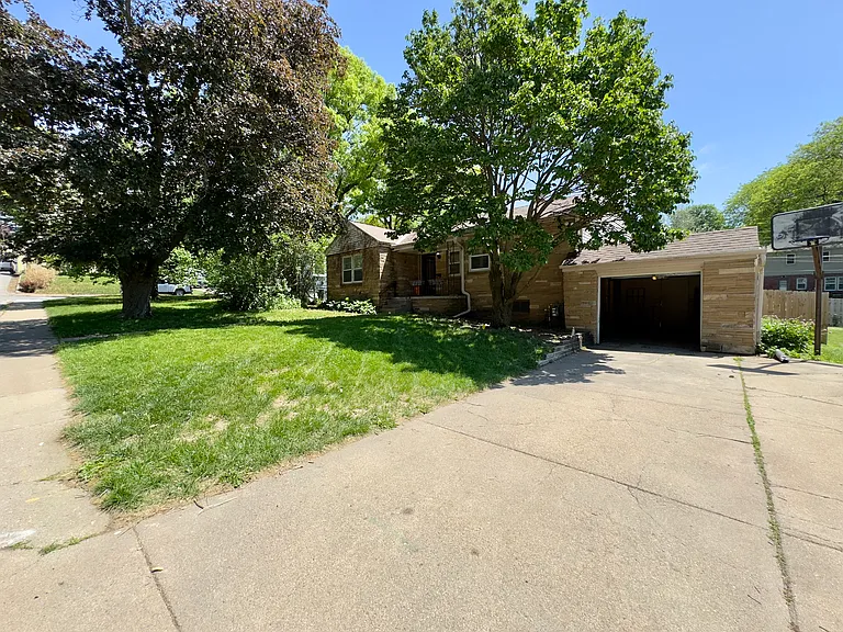 Full front of home
