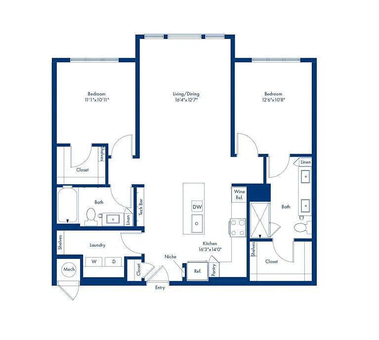 Floor plan B11