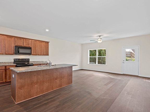 This home has a gorgeous, open layout.