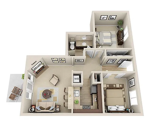 Floor plan Residence 5 Luxury