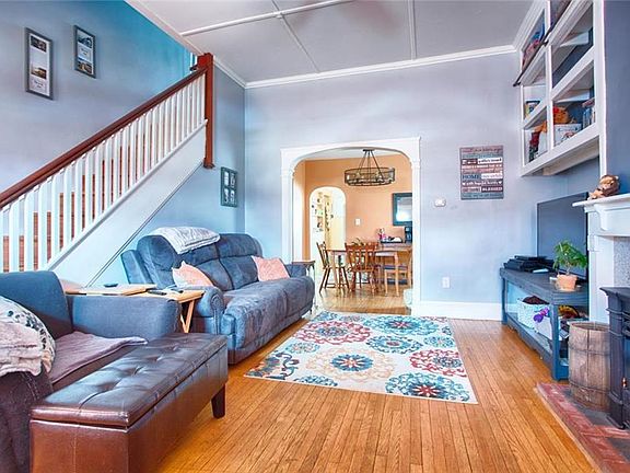 Looking into Dining Room from Living Room