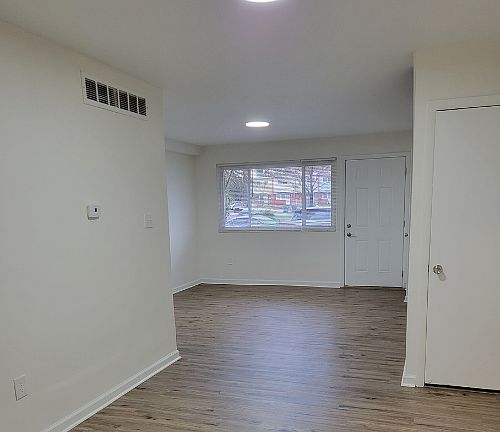 Dining room to living room view