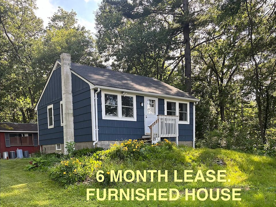 Private woodsy house near Boston trains and highways. 6 month lease on furnished house.
