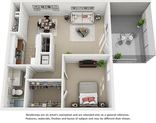 Floor plan Serenity