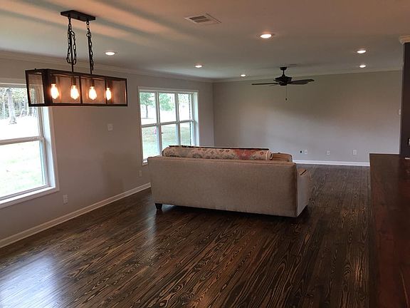 Open concept living area