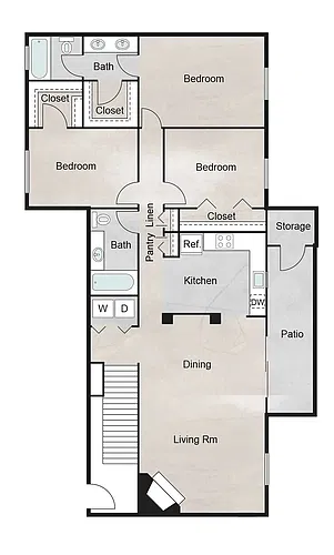 Floor plan TC2