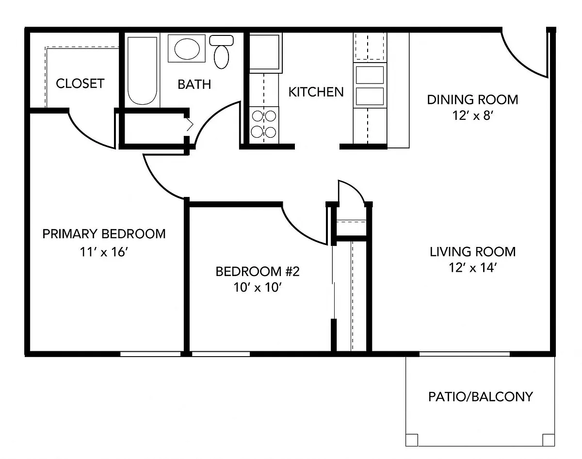 Floor plan B3