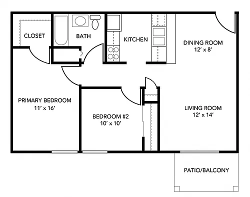 Floor plan B3p