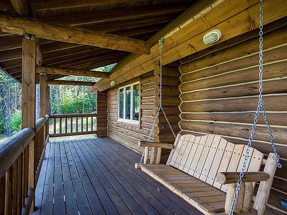 Back porch off kitchen