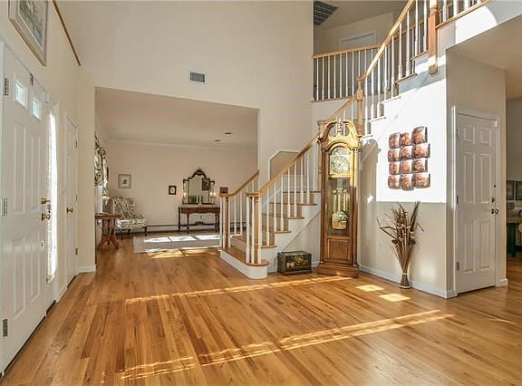 Entrance features a Paladium window