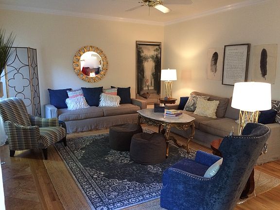 great room with fireplace