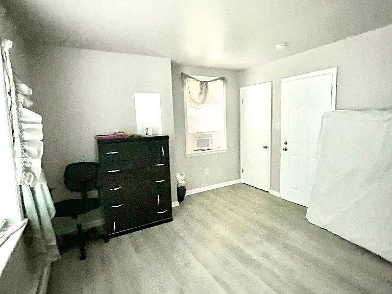 Room on first level has closet and furnished if needed - rented