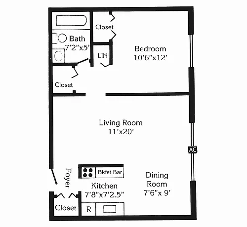 Floor plan B