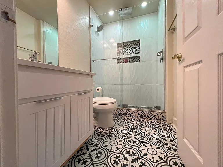 updated shower