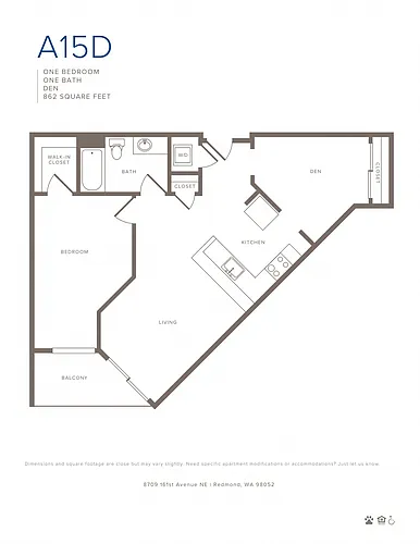 Floor plan A15D