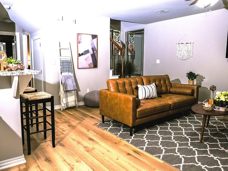 Open living room