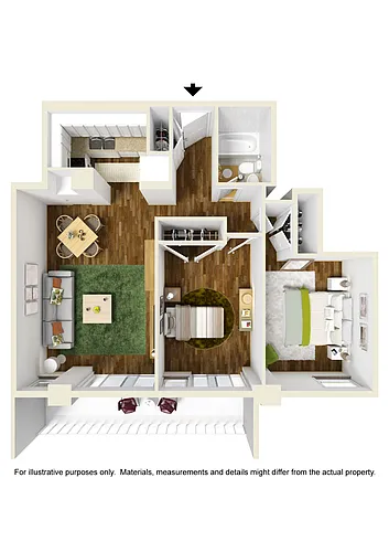 Floor plan The Milam