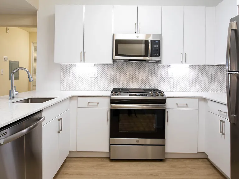 Kitchen with Stainless Steel Appliances