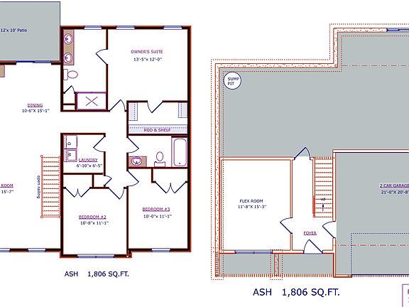 Ash floorplan
