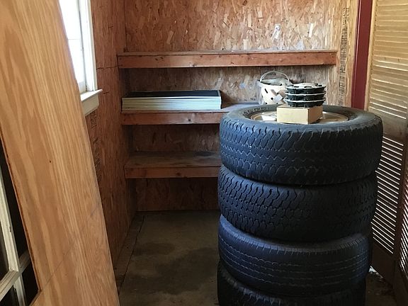 Storage Area in Carport