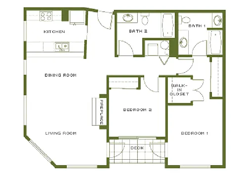 Floor plan HOME PLAN 6