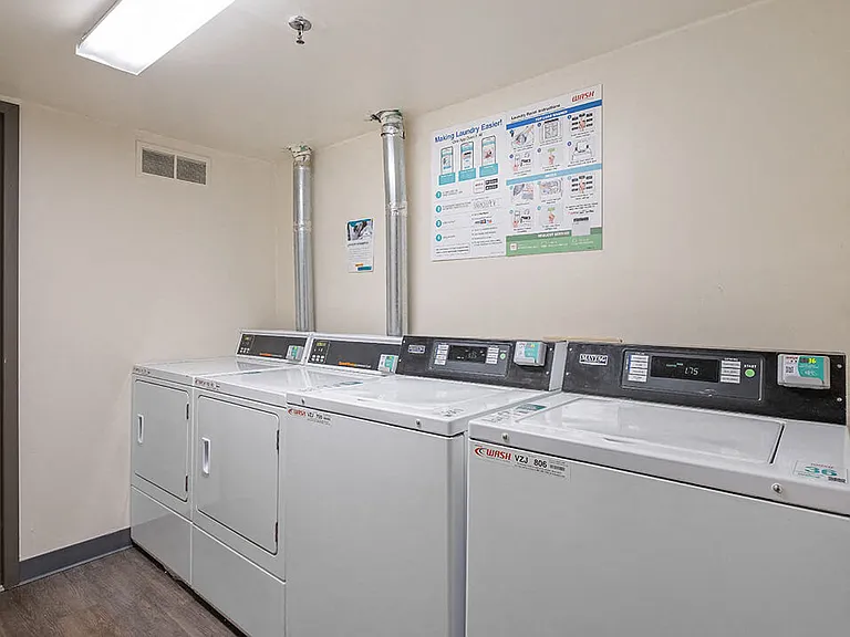 We have On-Site Laundry!