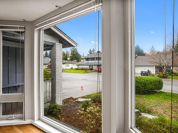 View from living room to the front