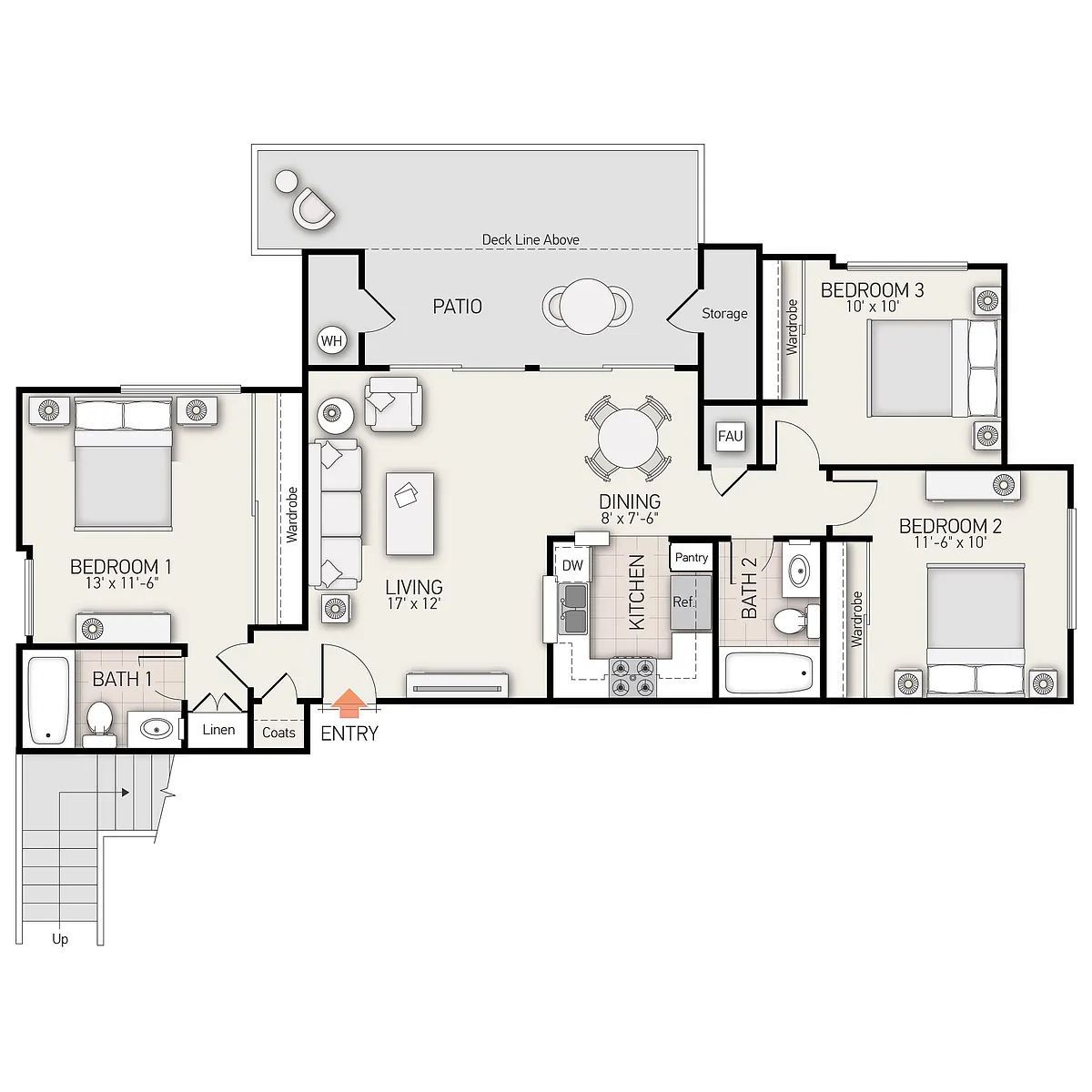 Floor plan Plan C