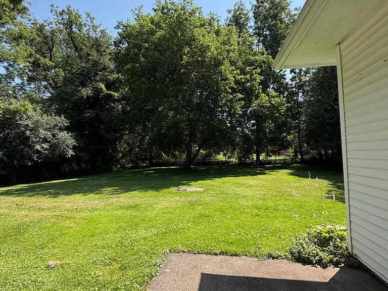 large backyard