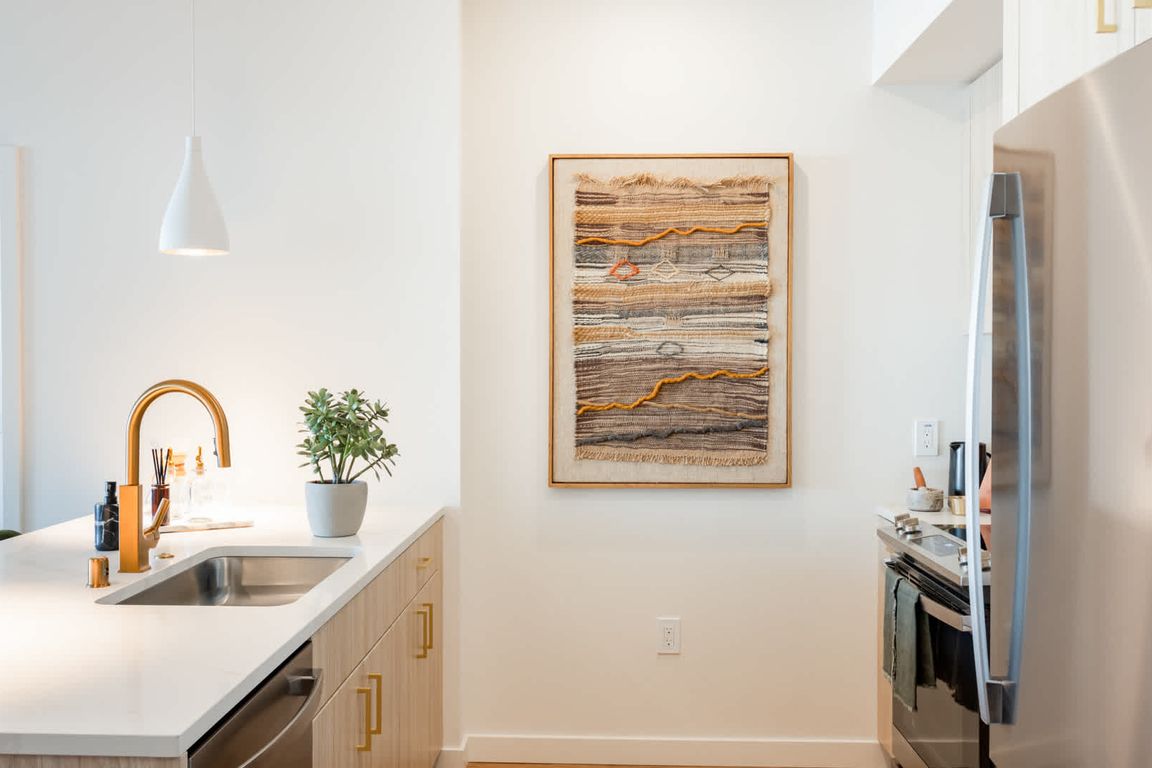 Kitchen with Stainless Steel Appliances