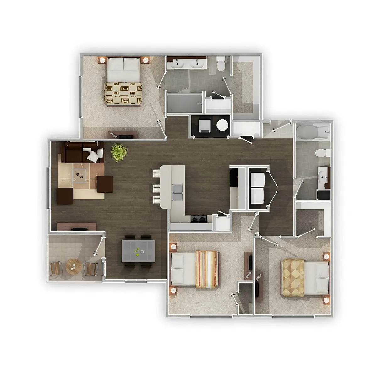 Floor plan The Wabamun