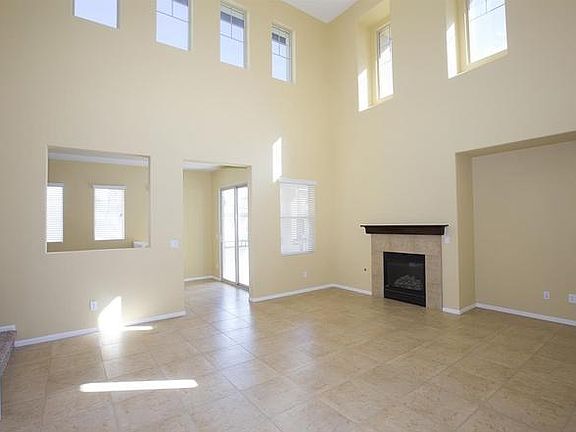 Living room and sliding door to balcony
