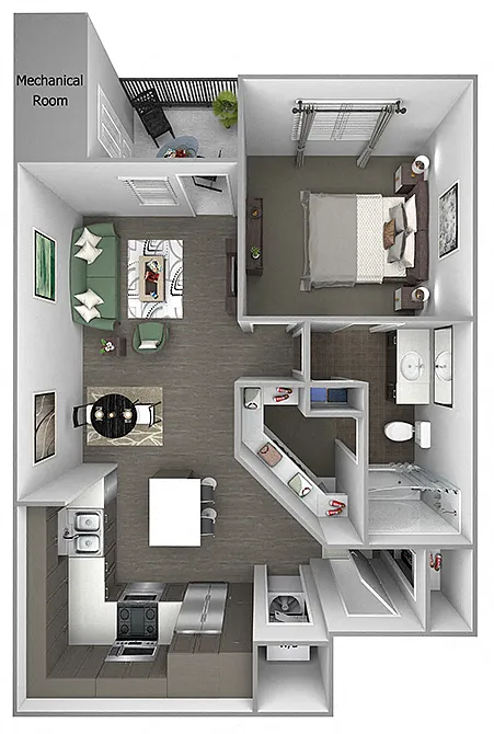 Floor plan A2 (Cedar Roughs)