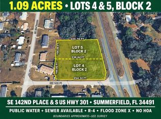 Corner SE 142ND PLACE & S US HWY-301 LOT 4, SUMMERFIELD, FL 34491