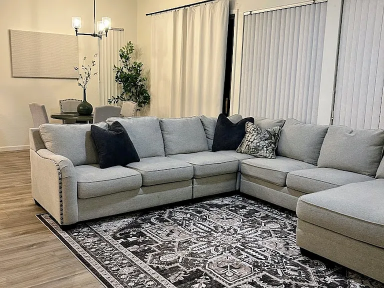 Living/dining area