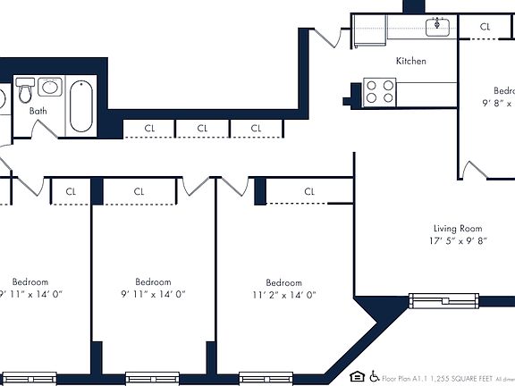 2nd image of 500 2nd Ave APT 6A