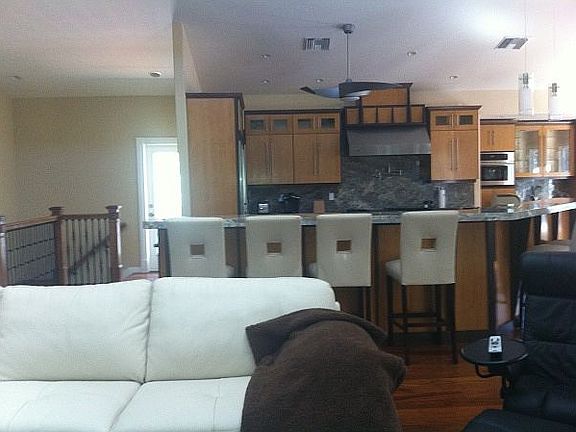 Livingroom overlooking kitch