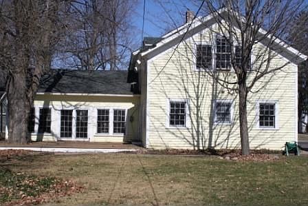 Back View w/ Deck & Large L-Shaped Lot