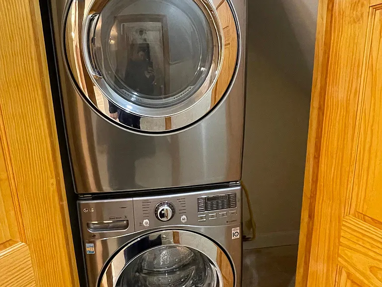 Washing Machine and Dryer Included