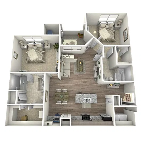 Floor plan Harbour Town