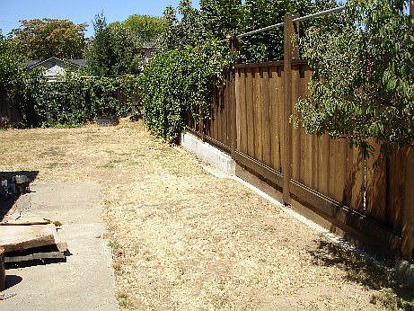 Back Yard Facing West
